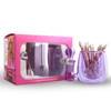 Iso Station Glass Dab Station: Purple - Preppy La' Peui