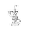 Micro Wax Rig FTK Double Uptake Klein Recycler 5.5": VapeBrat
