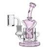 Pink Heart Mini Dab Rig by Preppy La Peui: Self Love Self Care Series
