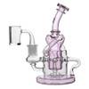 Pink Heart Mini Dab Rig by Preppy La Peui: Self Love Self Care Series
