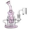 Pink Heart Mini Dab Rig by Preppy La Peui: Self Love Self Care Series