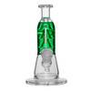 Glycerin Spiral Beaker Mini Bong: 5.5" - Blue
