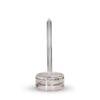 Titanium Dab Nail Spinner Quartz Carb Cap: 25mm