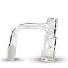 Auto Spinner Blender Quartz Banger with Splashguard: 10mm Male 90 Degree