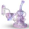 Purple Heart Dab Rig by Preppy La Peui: Self Love Self Care Series