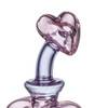 heart mouthpiece dab rig pink heart to heart
