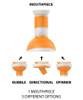  White Rhino Carb-It 3 in 1 Silicone Carb Cap: Glow Orange and White 
