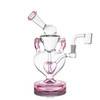 MJ Arsenal Valentines Dab Rig: Recycler Rig - Melting Hearts