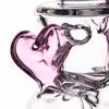 MJ Valentines Wax Rig: Recycler Dab Rig - Melting Hearts