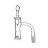 MJ Arsenal Hourglass Quartz Banger Kit: 14mm Male 90 Degree