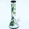 R Morty Killer Frog Hand Painted Glass Bong