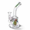 R Morty Curved Neck Wide Base 8" Rig Pink