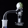 Double Dish Terp Slurper Banger: Full Weld 14mm Male 90 Degree