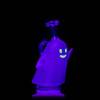 ghost puffco glass top glow in the dark for electric rig