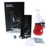  SOC Vape Desktop Dab Electronic Rig E-Rig - Matte Red 