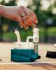 StacheProducts RIO Portable Dab Rig: Matte Teal by Stache Products 