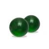 6mm Quartz Terp Ball Banger Bead - Emerald 2 Pieces