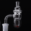 On Point Glass Round Bottom Splash Guard Ruby Terp 14mm Male 90 Degree Banger Box Set