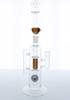  12" Conviction Glass Colored Rig/Bong - American Made Glass 