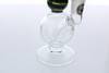  6" Conviction Glass Bong Green Colored Swirl - American Made Glass 