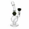 American glass dab rig green and clear glass rig