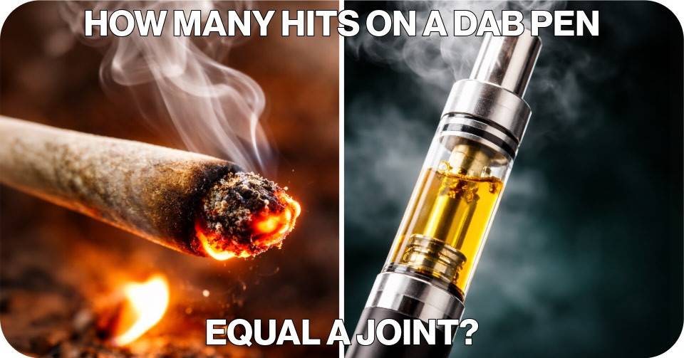 How Many Hits on a Dab Pen Equal a Joint?