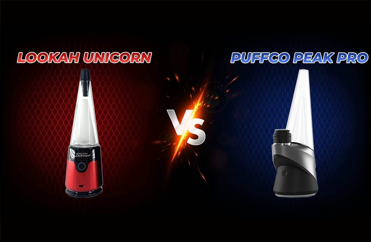 Lookah Unicorn vs. Puffco Peak Pro | Electric Dab Rigs