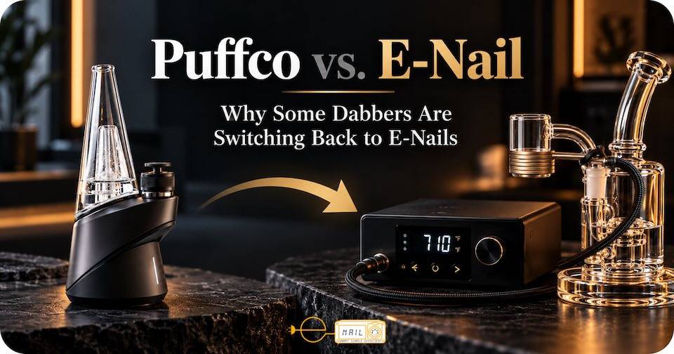 Puffco vs. E-Nail: Why Some Dabbers Are Switching Back to E-Nails