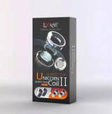  Lookah Unicorn Quartz Coil Ⅱ - 2x Atomizers + 4 x Quartz Dish 