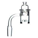 10mm Male 90 Degree Banger Kit with Terp Pearls & Vortex Carb Caps