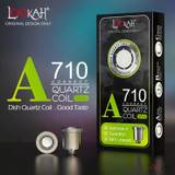  Lookah 710 Dish Quartz Coil Type A - Seahorse X, Swordfish, Mini Unicorn Coil Replacement 3Pack 