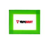 VapeBrat Silicone Dab Mat - 3x4 - VapeBrat Mini Silicone Mat (Green) 