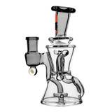 7" Hourglass Recycler - VapeBrat Smoke