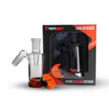 VapeBrat 14mm Male 45 degree Reclaim Catcher Banger with Silicone Jar Set 