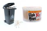 Glob Mops Cotton Swab Storage Mini Trash Can x Glob Mops 