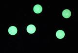  Quartz Banger Glow-in-the-Dark Beads 6mm (2 piece) 