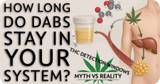 How Long Do Dabs Stay In Your System?
