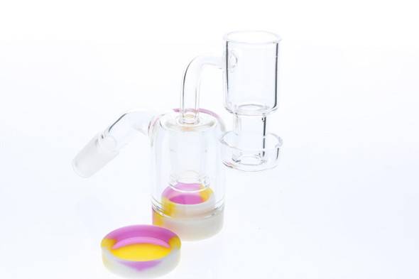  Reclaim Catcher Terp Slurper Banger Combo Kit 45 Degree 14mm Male 