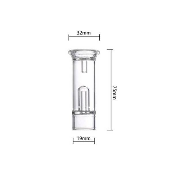 Green Light Vapes G9 GDIP E-Nectar Collector Replacement Bubbler Glass 