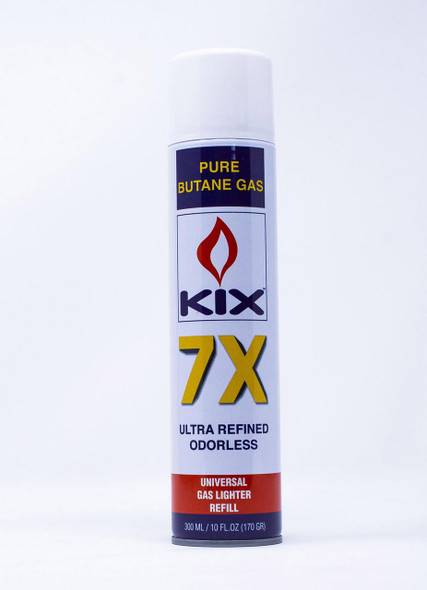  Kix 7x Ultra Refined Odorless Pure Butane Lighter Gas 10oz 