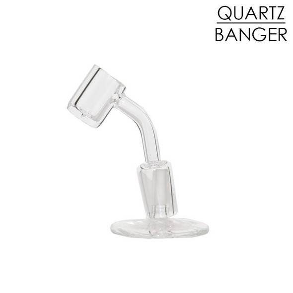  Quartz Banger 4mm Bottom 45 Degree 19mm Male 