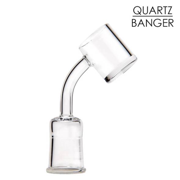  Quartz Banger 4mm Bottom 45 Degree 19mm Female 