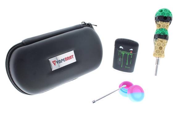 VapeBrat 3" Silicone Honey Bee Nectar Collector Kit 