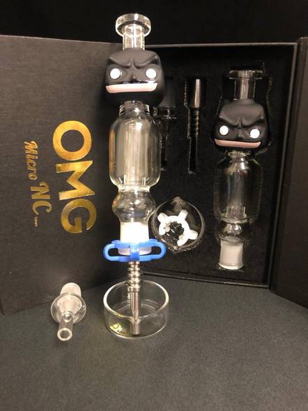  OMG Micro Nectar Collector 14mm Cartoon Character - Black 