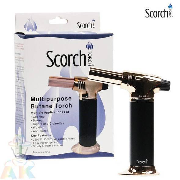 Scorch Torch GOLD SCORCH TORCH  MULTI PURPOSE ADJUSTABLE FLAME 