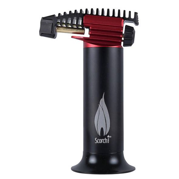  Scorch Torch Butane Torch - Red/Black 