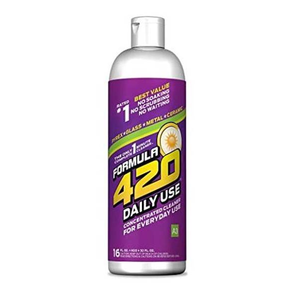  Formula 420 Daily - Pyrex Glass Metal Ceramic Concetrated Cleaner for Everyday Use - 16oz 