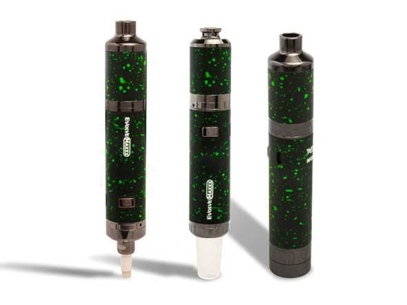 YoCan Wulf Yocan Evolve Maxxx 3 in 1 E-Nectar Collector Kit Black & Green Splatter 