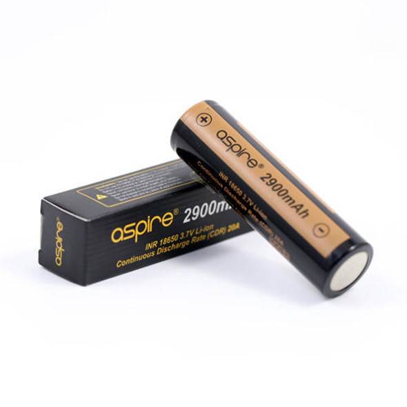  Aspire 18650 Battery 2900mAh 2 Pack 