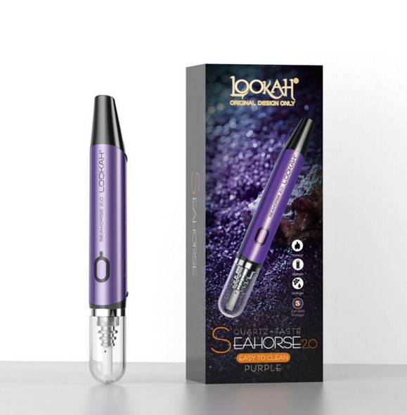  Lookah Seahorse 2.0 Electronic Nectar Collector Purple 